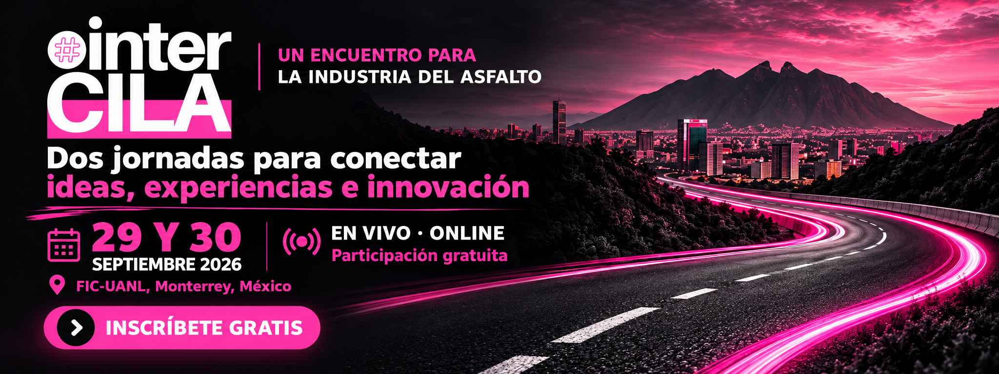 El Comité de Asfaltos de Chile invita a participar en interCILA 2026